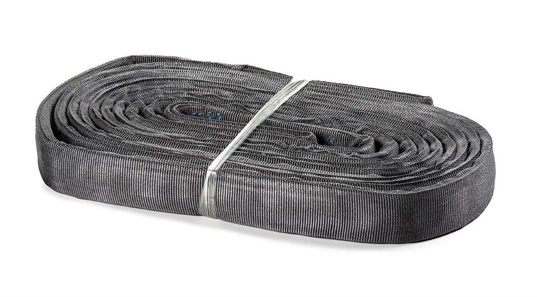 Factor 55 00075 Tow Strap 30 Foot X 2 Inch Gray And Black Polyester Webbing Materi