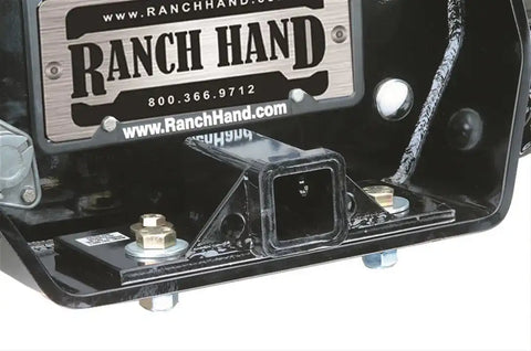 Ranch Hand RHU001BLB Trailer Hitch Rear Trailer Hitch Receiver Tube 2 Inch Receiver