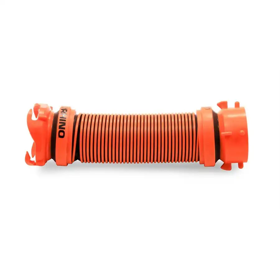 Camco 39855 Sewer Hose RhinoEXTREME ™ 2 Foot Length Compartment Hose Compresses For Storage Exoskeleton Design