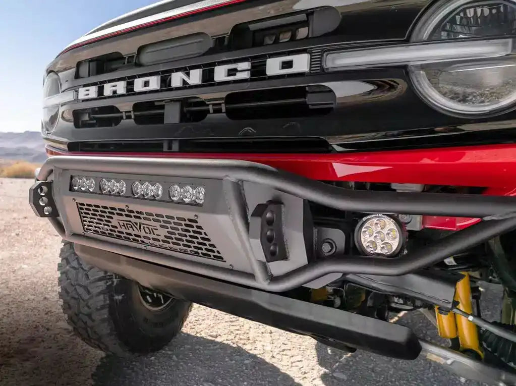 Havoc Offroad HFB-02-002 Bumper Masher One Piece Design Direct Fit Mounting Hardw