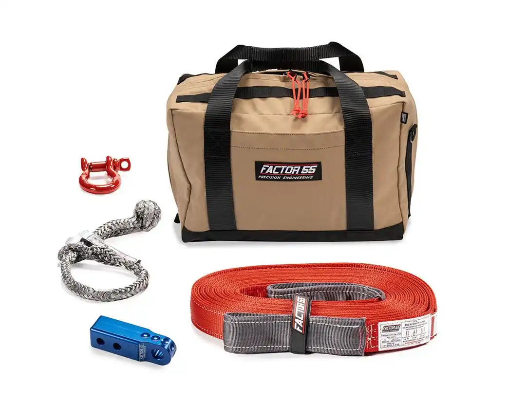 Factor 55 00485-02-MEDIUM Vehicle Recovery Kit Owyhee Includes 1 Blue HitchLink 2.0