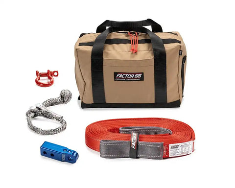 Factor 55 00485-02-MEDIUM Vehicle Recovery Kit Owyhee Includes 1 Blue HitchLink 2.0