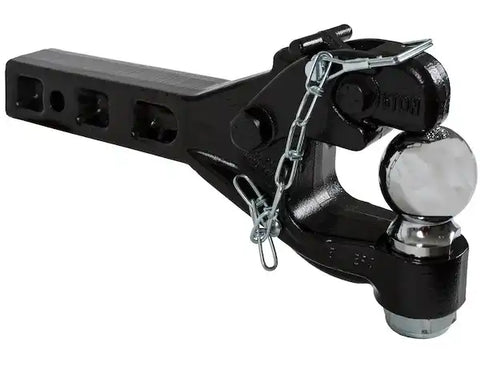 Buyers Products RM62000 Pintle Hook 2 Inch Hitch Receiver Mount 12000 Pound Towing 