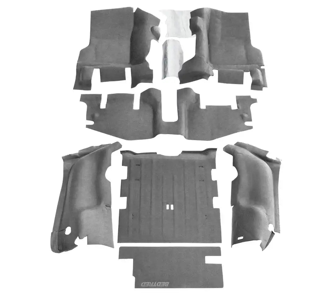 BedRug CBTTJ97NC Carpet BedTred Pro Direct-Fit Dark Gray Thermoplastic Olefin Bon