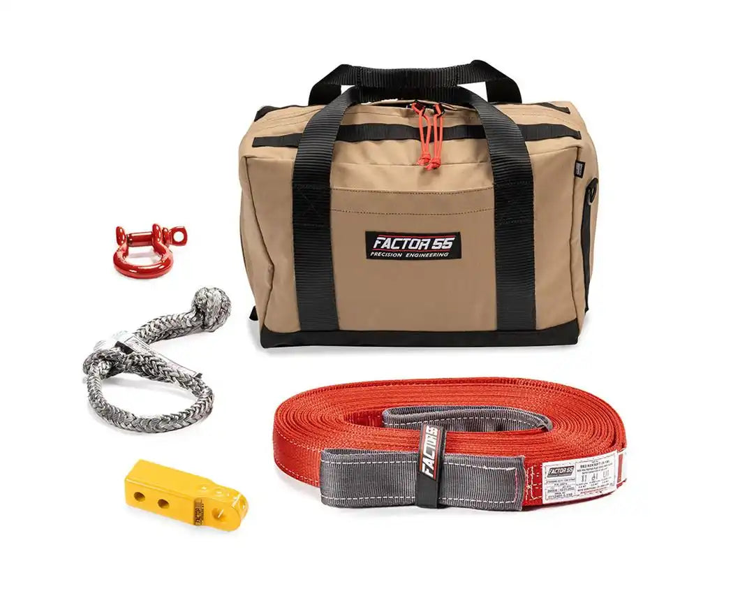 Factor 55 00485-03-MEDIUM Vehicle Recovery Kit Owyhee Includes 1 Yellow HitchLink 2