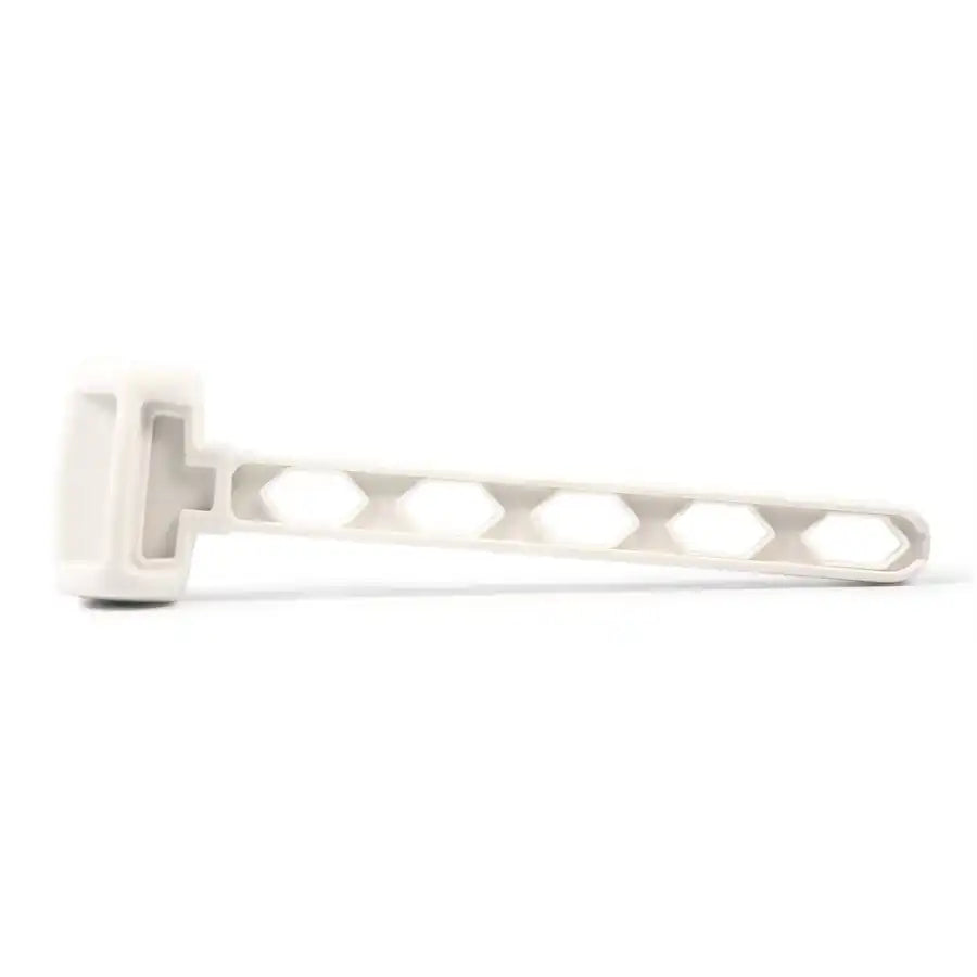 Camco 51094 Tent Peg Mallet Use To Drive Tent Pegs Into The Ground/ Remove Tent Pegs White Plastic With Built In Tent Peg Puller