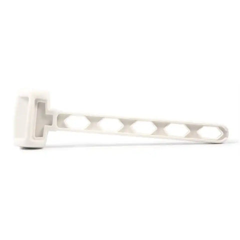 Camco 51094 Tent Peg Mallet Use To Drive Tent Pegs Into The Ground/ Remove Tent Pegs White Plastic With Built In Tent Peg Puller