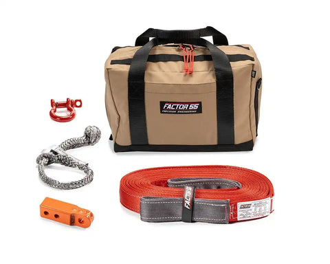 Factor 55 00485-07-MEDIUM Vehicle Recovery Kit Owyhee Includes 1 Orange HitchLink 2