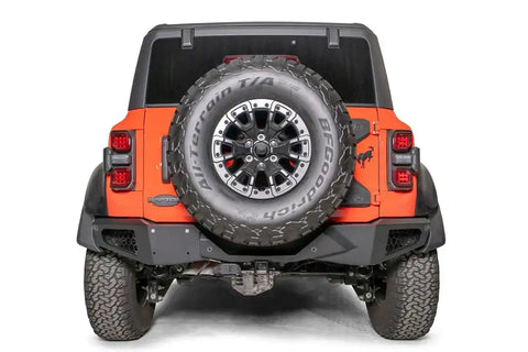 Fab Fours BR22-E5751-1 Bumper Vengeance One Piece Design Direct Fit With Two 3 In