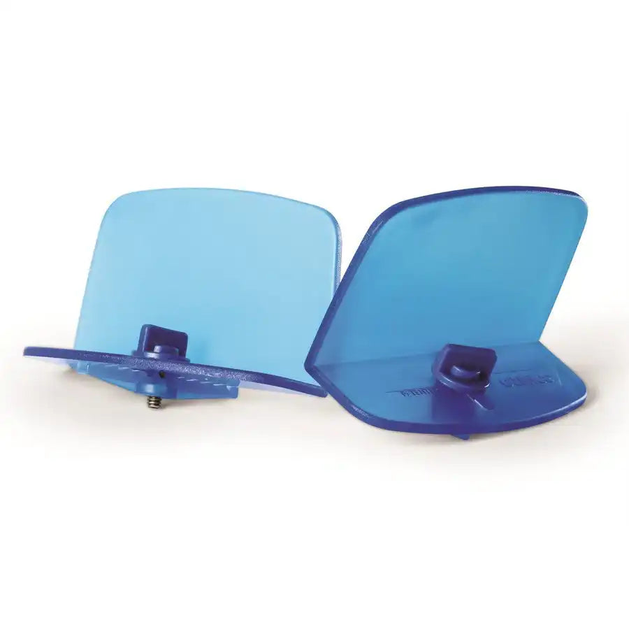 Camco 44033 Refrigerator Content Brace Shelf Brace Attaches To Wire Shelving Bar Extends From 16 Inch Length to 28 Inch Length Blue Plastic