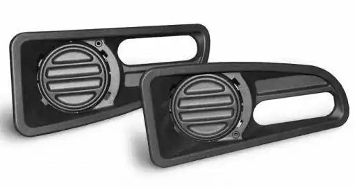 ARB 3163015 Driving/ Fog Light Trim Deluxe Bar Unpainted Black Plastic For Use W