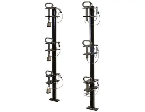 Buyers Products LT13 Tool Organizer Bolt-On Mount To Open Trailer Holds 3 Landscape