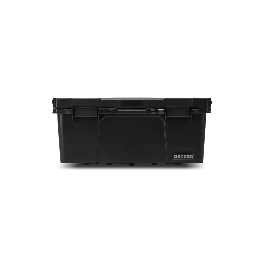 Decked A0010-SIXR-BLK Tool Box Sixer 16 Portable Single Lid For Use In Decked Sys
