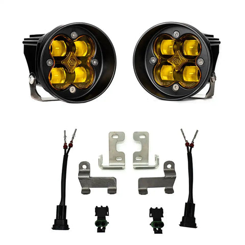 Baja Design 447642 Driving/ Fog Light Squadron-R SAE LED Round 29 Watt Fog Beam