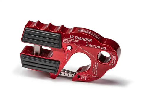 Factor 55 00250-01 Winch Clevis Hook Ultra Hook For Up To 3/8 Inch Diameter Rope Or
