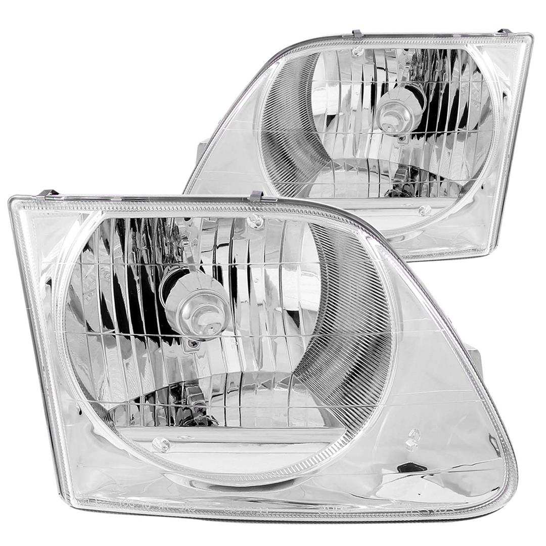 ANZO USA 111030 Headlight Assembly Crystal Clear Halogen Bulb Standard Beam 9007 