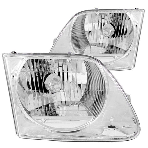 ANZO USA 111030 Headlight Assembly Crystal Clear Halogen Bulb Standard Beam 9007 