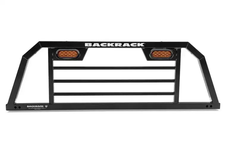 BackRack SRL702 Headache Rack SRL Series Short: Horizontal Bar Powder Coated Blac