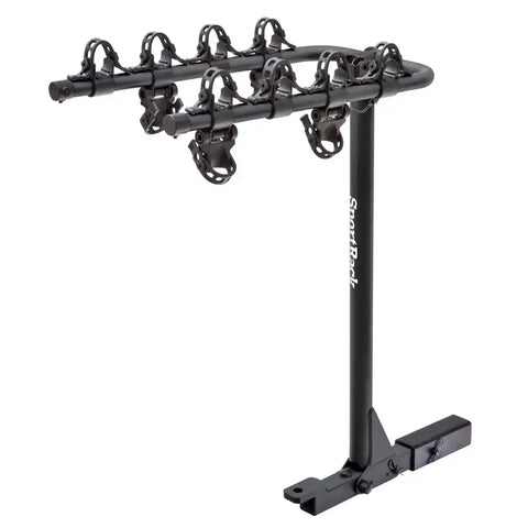 Thule SR2414B Bike Rack Ridge 4 Tow Bar Mount Holds 4 Bikes Frame Clamp Black Steel