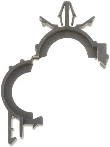 Dorman 85657 Wire Loom Retaining Clip Conduct-Tite ® Use to Hold Wire 3/4 Inch Inside Diameter Black Plastic Set of 2