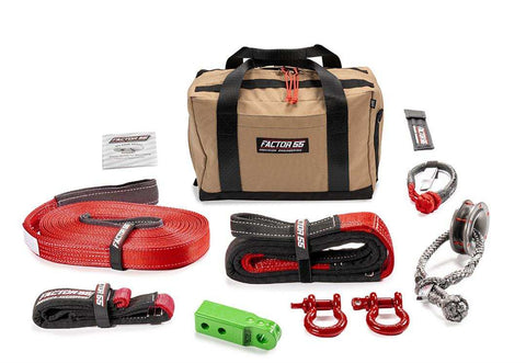Factor 55 00475-08-MEDIUM Vehicle Recovery Kit Sawtooth Includes 1 Green HitchLink 