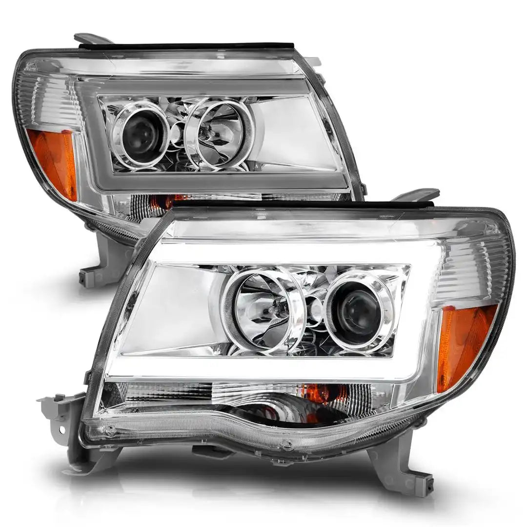 ANZO USA 111518 Headlight Assembly Halogen Bulb Projector Beam H1 High Beam Bulb A