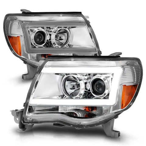 ANZO USA 111518 Headlight Assembly Halogen Bulb Projector Beam H1 High Beam Bulb A