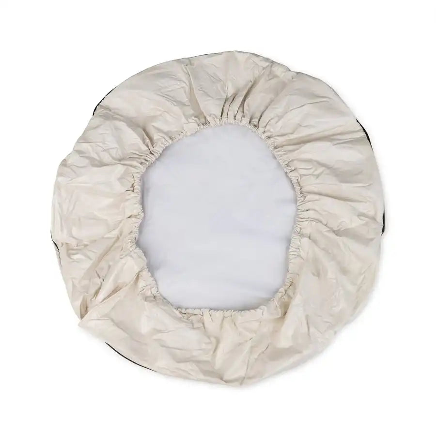 Camco 45355 Spare Tire Cover Fits 28 Inch Diameter Tires Solid Colonial White Vinyl