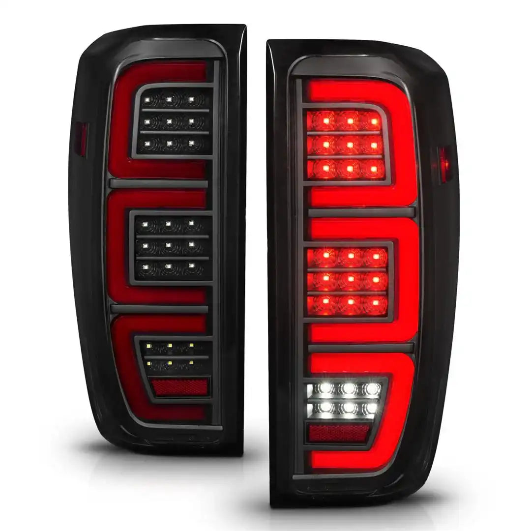 ANZO USA 311460 Tail Light Assembly LED Smoke Lens Black Housing Red Brake Light/