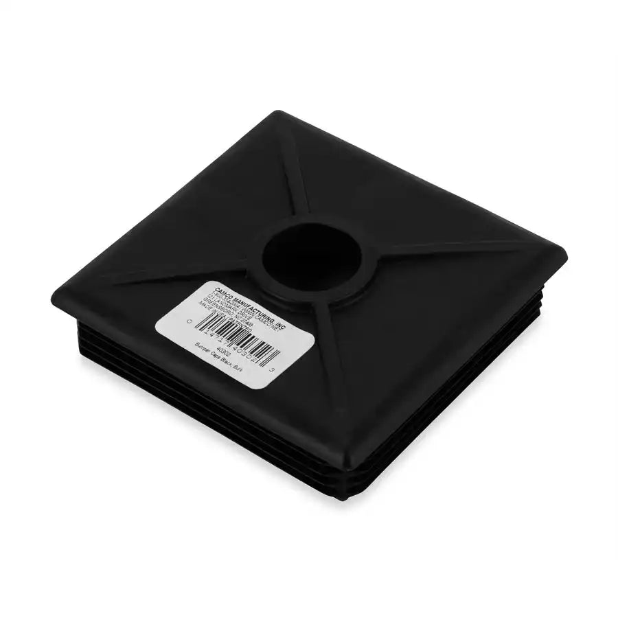 Camco 40302 Sewer Hose Storage Carrier Cap Use With 4 Inch Square Sewer Hose Bumper Black Polyethylene Single