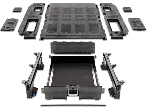 Decked YT6 Bed Drawer 1000 Pound Load Capacity Full Bed Deck Unit/ 400 Pound Load Ca