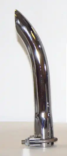 AP Products CTD-2500 Exhaust Side Pipe Turnout 2-1/2 Inch Inlet Diameter 12 Inch Le