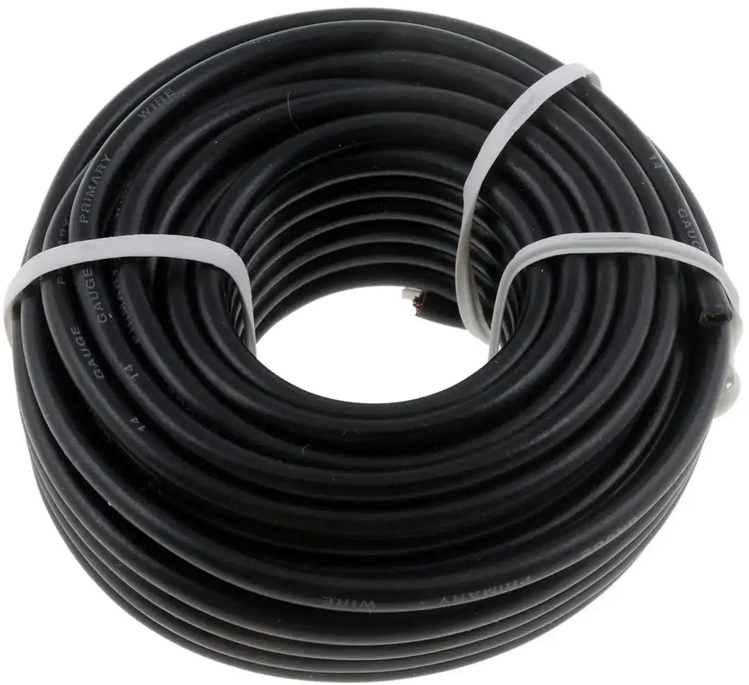 Dorman 85718 Primary Wire Conduct-Tite ® OE Replacement Stranded Conductor 14 Gauge Black 20 Feet Length Copper Conductor/ PVC Insulation