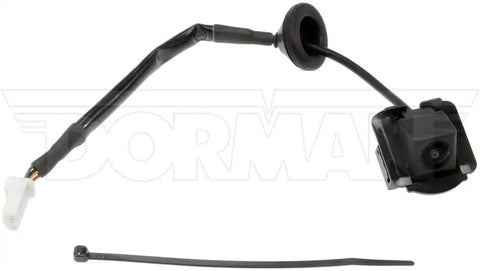 Dorman 590-662 Backup Camera OE Solutions ™ OE Replacement 194 Degree Horizontal Viewing Angle 142 Degree Vertical Viewing Angle Weather Resistant With 1 Harness Connector/ 1 Bracket And 1 Zip Tie