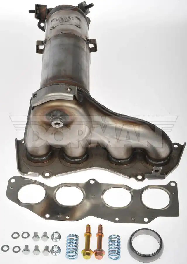 Dorman 674-298 Catalytic Converter OE Solutions ™ OE Replacement Stainless Steel 20 Inch Length CARB Compliant: No With Integrated Exhaust Manifold