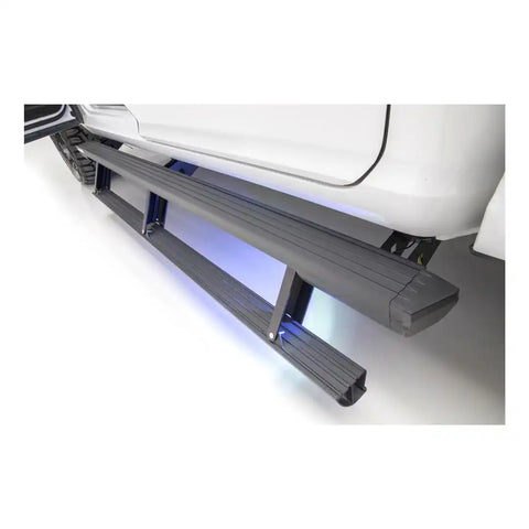 Aries 3047911 Running Board ActionTrac  Powder Coated Carbide Black Aluminum Li