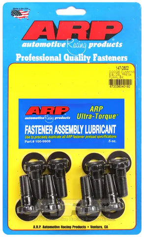 ARP Auto Racing 147-2802 Clutch Flywheel Bolt For Use With 5.9L 12V and 24V Dodge Cu