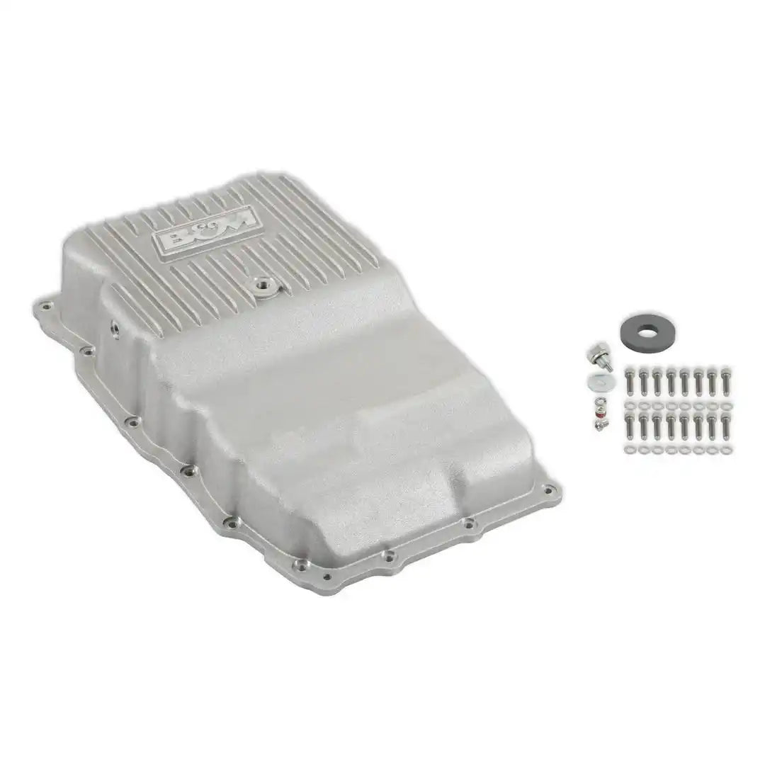 B&M 70401 Auto Trans Oil Pan Hi-Tek For Use With 10L80 Automatic Transmission Extr