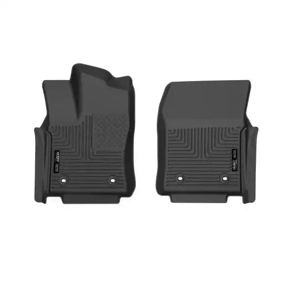 Husky Liner 99221 Floor Liner WeatherBeater Molded Fit Raised Heel Pad Black Ru