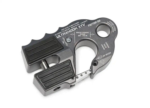 Factor 55 00275-06 Winch Clevis Hook UltraHook XTV For Use Wich Wiches Rated 4500 P