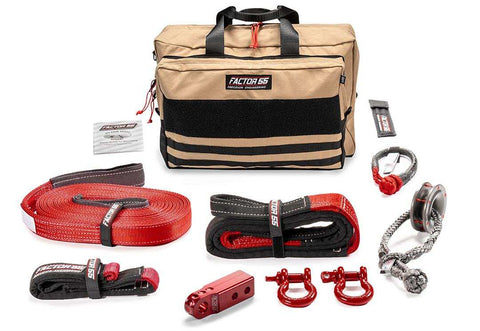 Factor 55 00475-01-LARGE Vehicle Recovery Kit Sawtooth Includes 1 Red HitchLink 2.0
