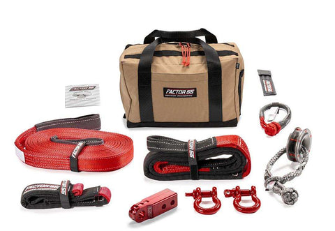 Factor 55 00475-01-MEDIUM Vehicle Recovery Kit Sawtooth Includes 1 Red HitchLink 2.