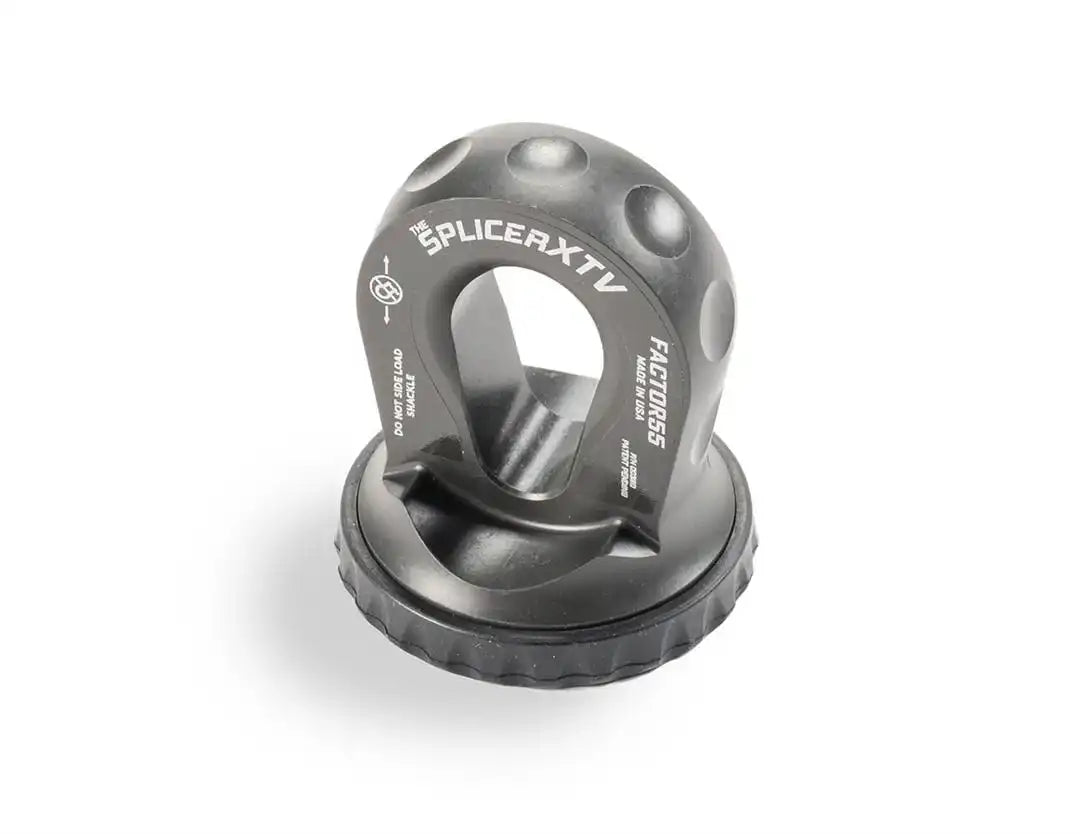 Factor 55 00355-06 Winch Cable Shackle Mount Splicer XTV Fits Pin and Bow End of 1/