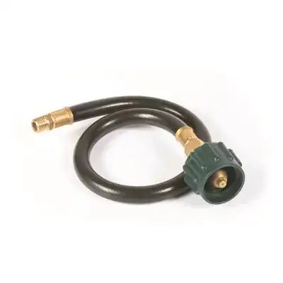 Camco 59843 Propane Hose Propane Feed Hose For Connecting Propane Cylinder to Regulator On RV Pigtail Type 1 ACME Nut x 1/4 Inch Male NPT