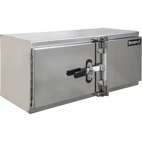 Buyers Products 1763127 Tool Box Underbody Barn Door Polished Aluminum 60 Inch L