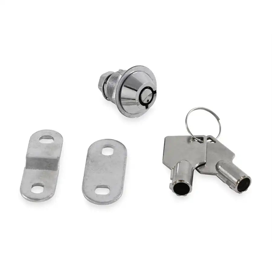 Camco 44293 Lock Cylinder For Baggage Compartment Doors Keyed ACE Cam Lock 5/8 Inch Length Single With 2 ACE Keys