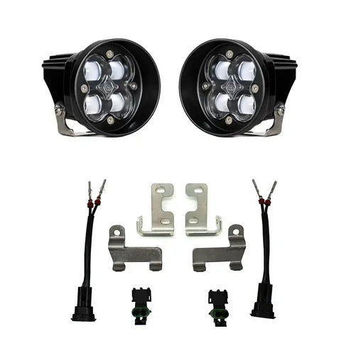 Baja Design 447703 Driving/ Fog Light Squadron-R SAE LED Round 29 Watt Fog Beam