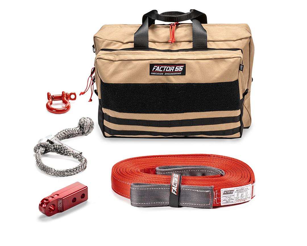 Factor 55 00485-01-LARGE Vehicle Recovery Kit Owyhee Includes 1 Red HitchLink 2.0/ 