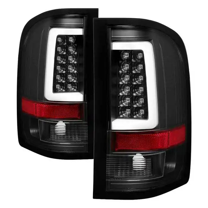Spyder Automotive 5084088 Tail Light Assembly Version 3 LED Clear Lens/ Red Reflec