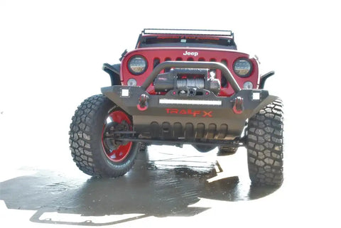 TrailFX JFBPKG01 Bumper TFX Jeep Products One Piece Design Direct-Fit Mounting Ha